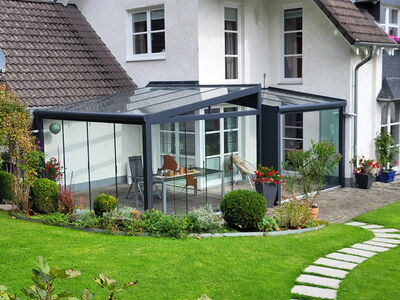 Kaltwintergarten angepasst gebaut